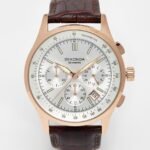 Bold metallic watch